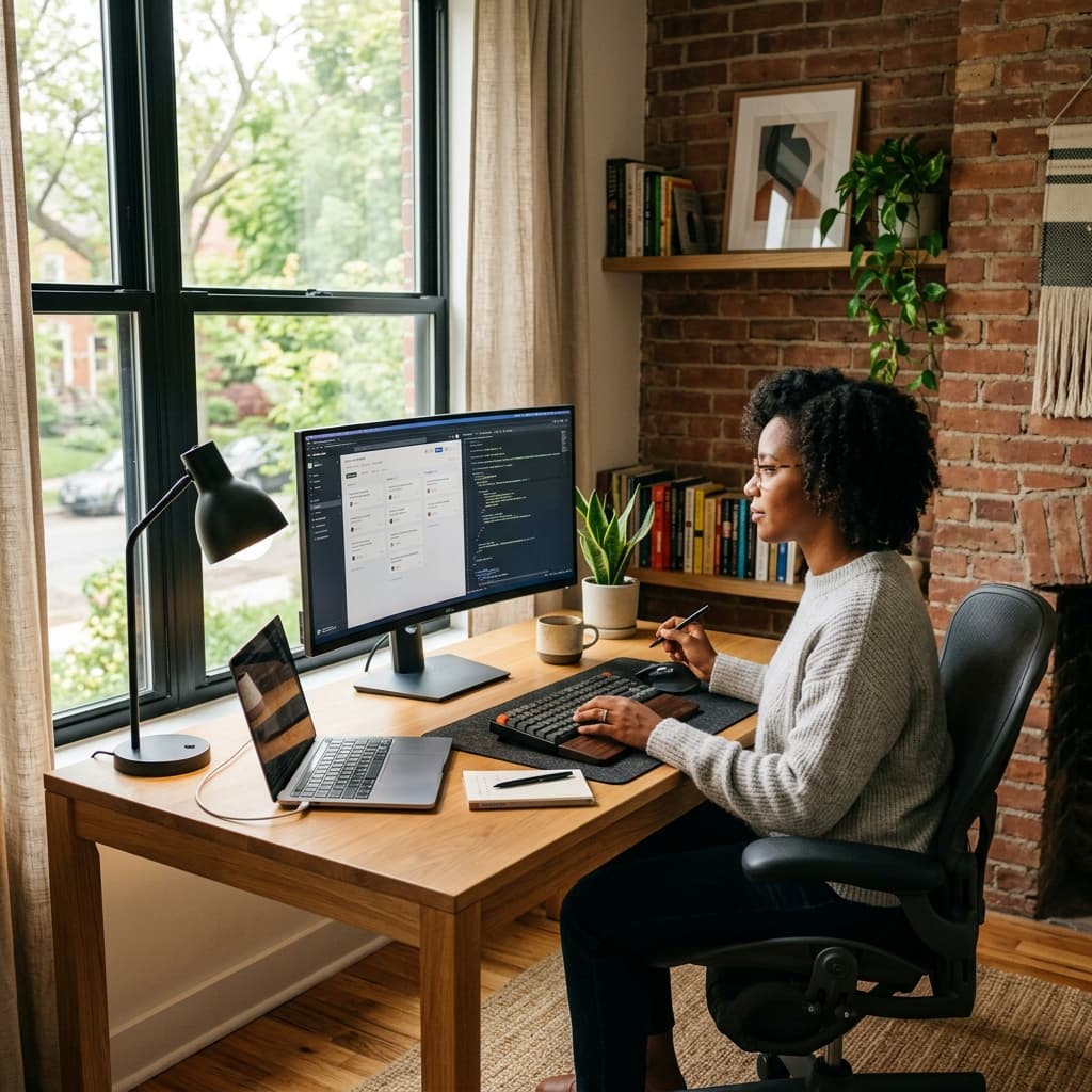 Desain Ruang Kerja di Rumah (Home Office) Produktif